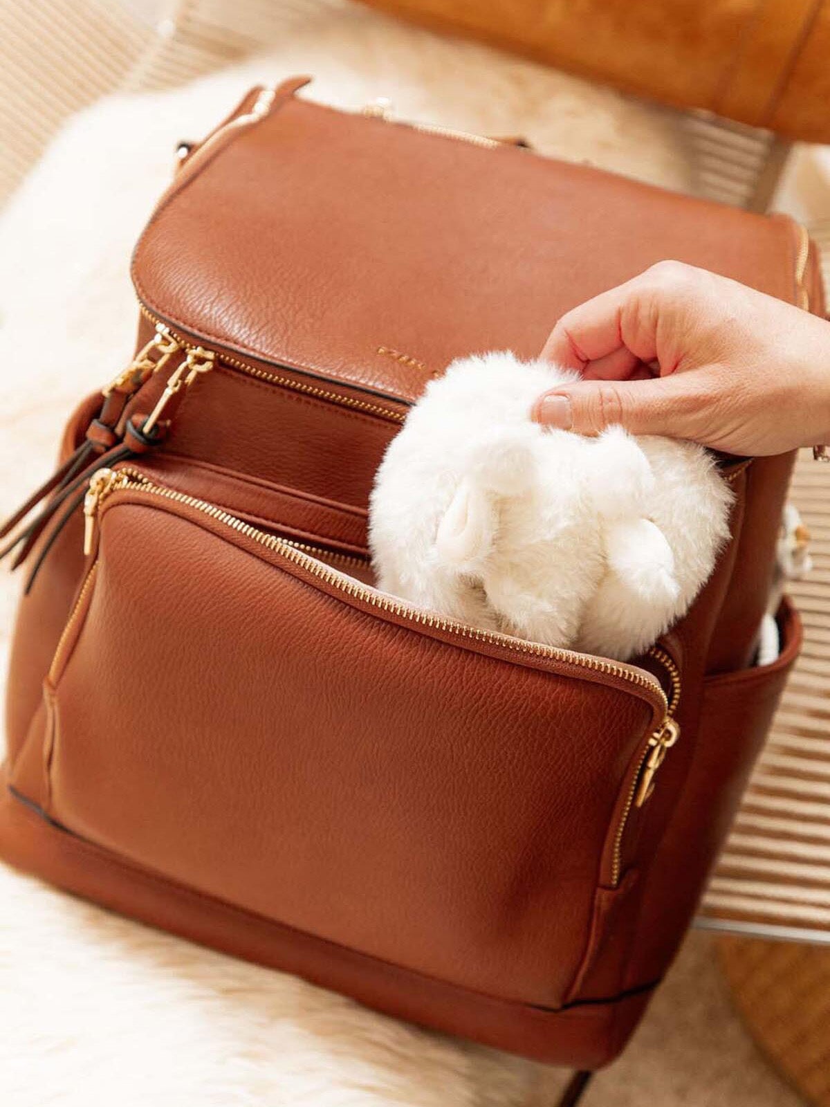 Lullaby Diaper Backpack Chestnut