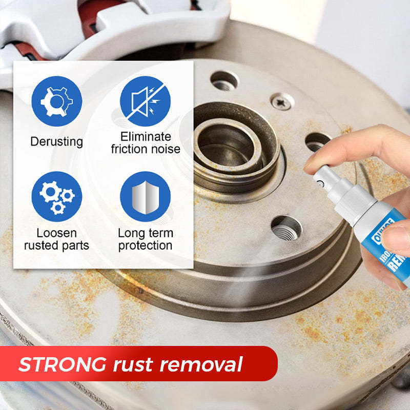 🔥 Multi‑Purpose Rust Remover Spray – Rust Gone, Metal Like New! 🛠️✨ Dissolves rust on contact – wheels, tools, chains, and more. 💪🚗