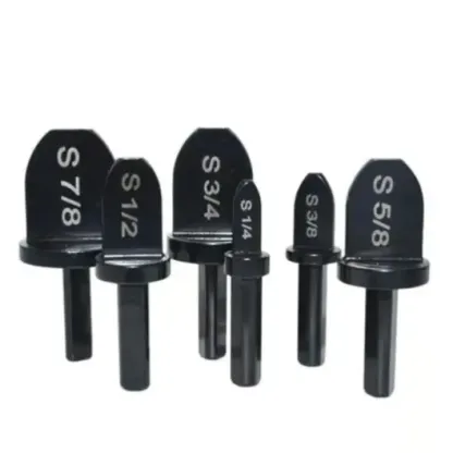 HVAC Swaging Drill Bit Set, Copper Tube Flaring Tool for Air Conditioning Repair