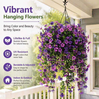 Realistic Vibrant Faux Blooms