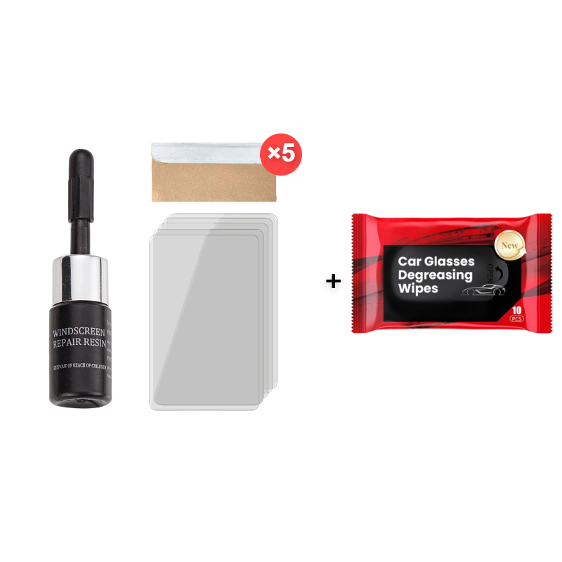 🔥LIMITED SALE - BUY 3 GET 5 FREE🔥Cracks Gone Glass Repair Kit