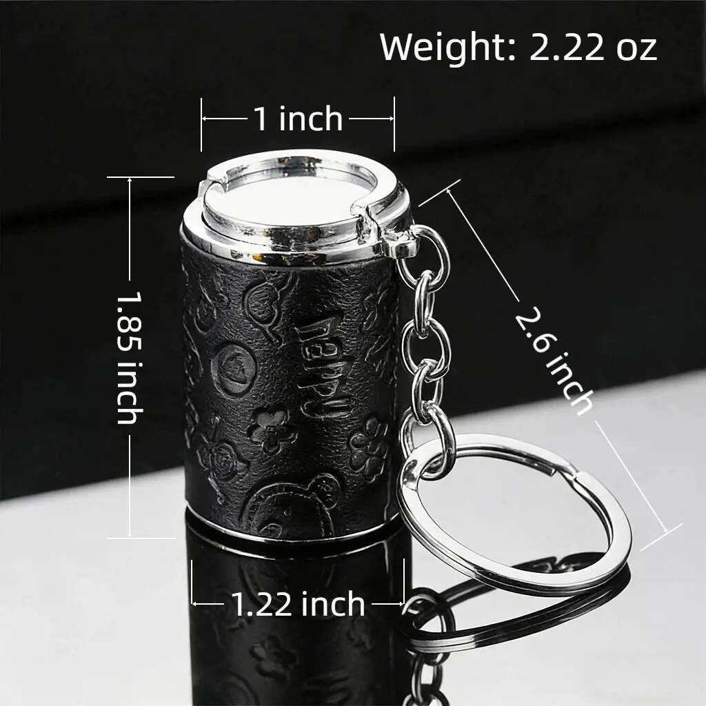 Mini Coin Bank 2-in-1 Fidget Stress Relief & Portable Coin Storage Loose Change Holder Secure Snap Closure Keychain Perfect for Daily Carry Satisfying Coin Drop Feel Piggy Bank