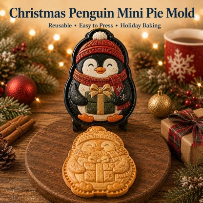 ⏳ Last Day 49% OFF – 🎄 Christmas Mini Pie Mold Collection |