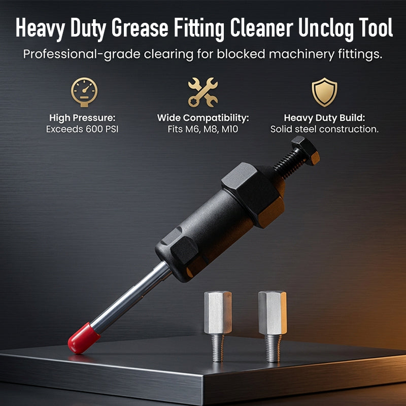 Heavy Duty Grease Fitting Cleaner Tool