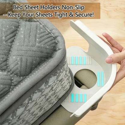 Bed Sheet Holder Clips Set | Anti-Slip Sheet Fasteners for Mattress