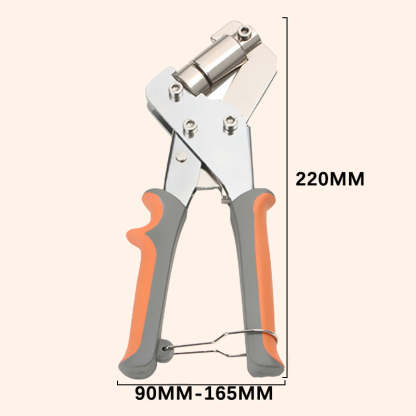🛠️  Heavy Duty Eyelet Grommet Pliers Set, Hand Hole Punch Tool Kit with Metal Eyelets, For Leather, Canvas, Belt, Tents & DIY Craft Projects