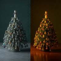 DIY Beaded Christmas Tree Ornament Craft Kit