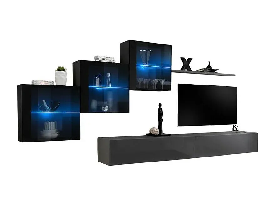 Wohnzimmer und Flur,Wohnzimmermöbel,TV-Wand-FURNIAVITO