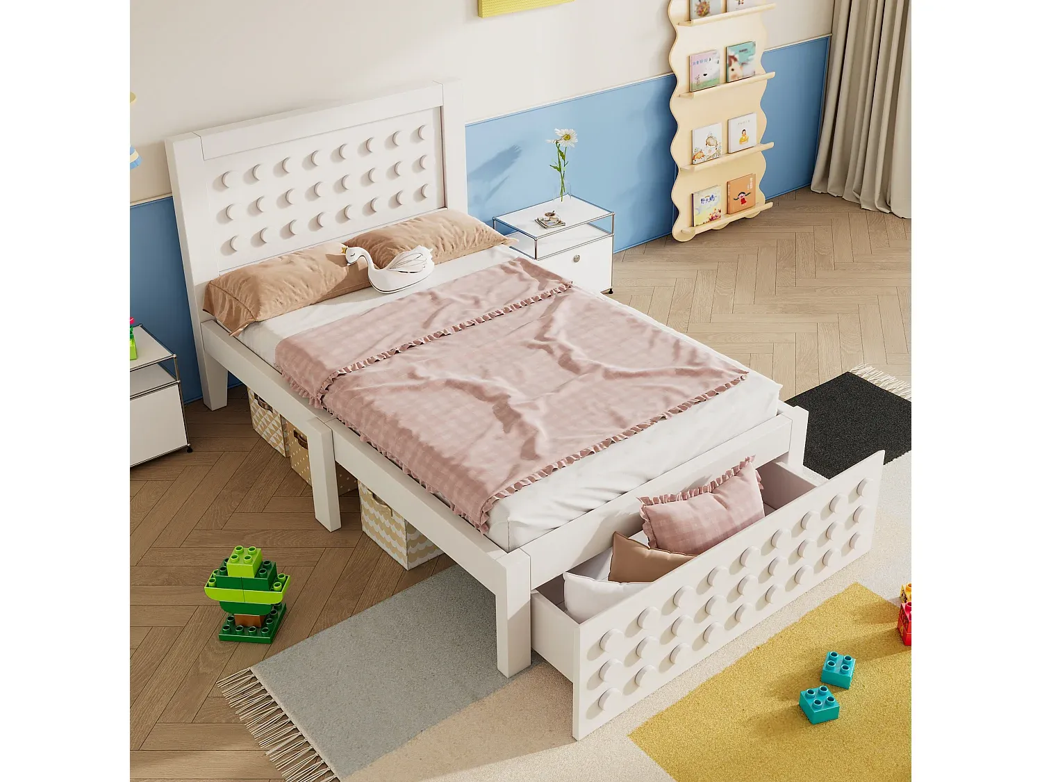Schlafzimmer,Bereich Bett,Bettrahmen-FURNIAVITO