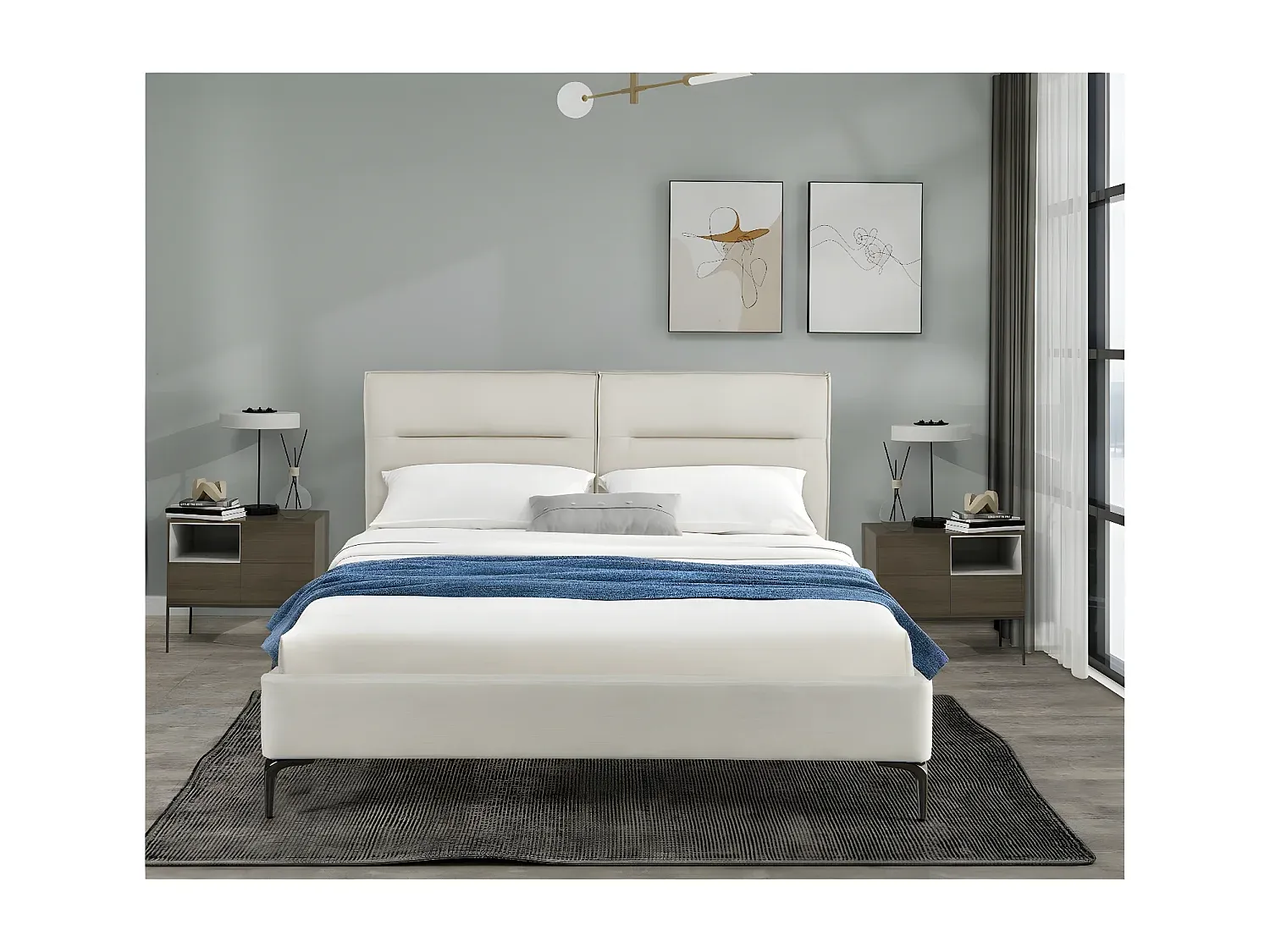 Schlafzimmer,Bereich Bett,Bettrahmen-FURNIAVITO