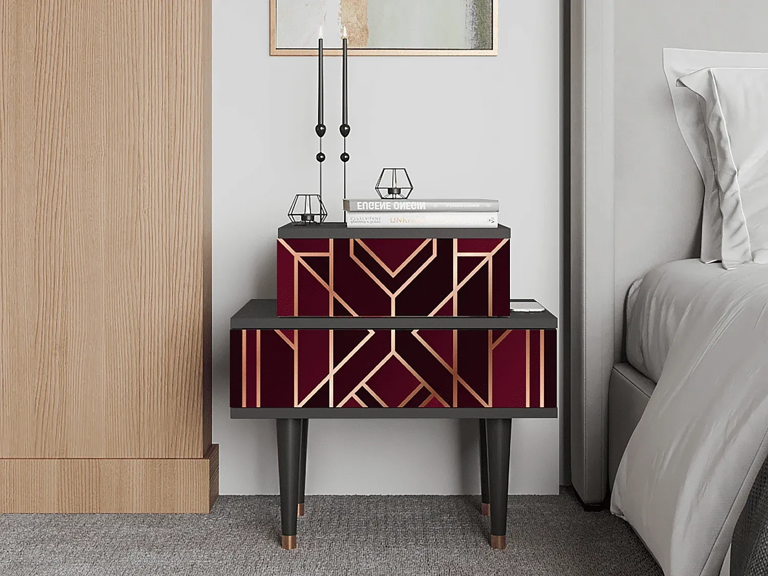Schlafzimmer,Schlafzimmermöbel,Nachttisch-FURNIAVITO