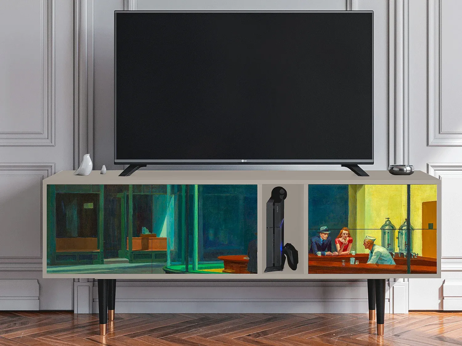 Wohnzimmer und Flur,Wohnzimmermöbel,TV-Board-FURNIAVITO