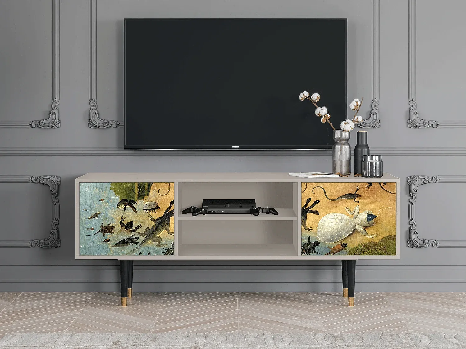 Wohnzimmer und Flur,Wohnzimmermöbel,TV-Board-FURNIAVITO