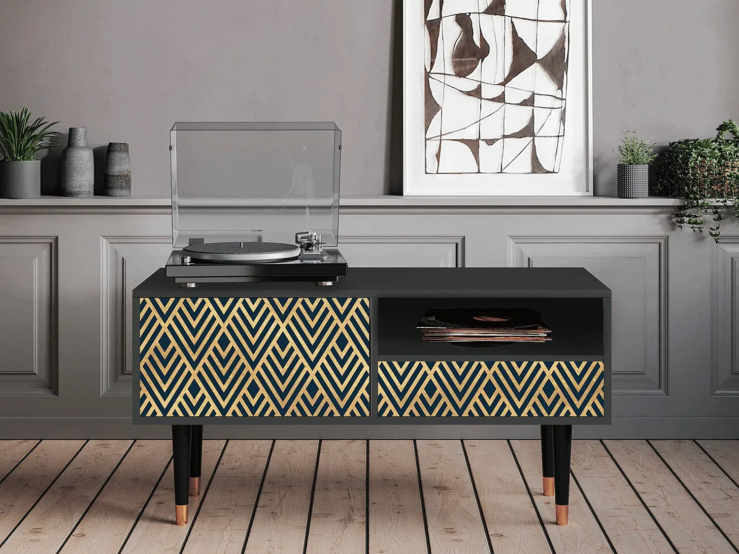 Wohnzimmer und Flur,Wohnzimmermöbel,TV-Board-FURNIAVITO