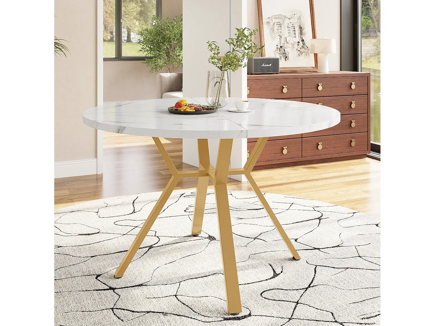 Esszimmer und Küche,Esszimmermöbel,Tisch ohne Ausziehfunktion-FURNIAVITO