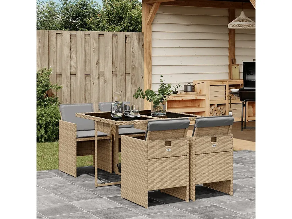 Garten,Gartenmöbel,Gartenessgruppe im Set-FURNIAVITO