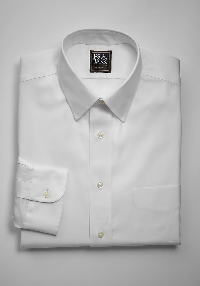 Traveler® Collection Traditional Fit Dress Shirt