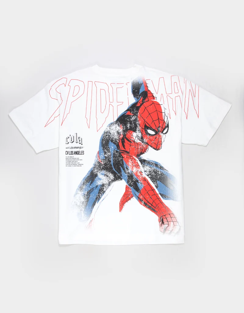 CVLA x Marvel Spider-Man Web Slinger Mens Boxy Tee