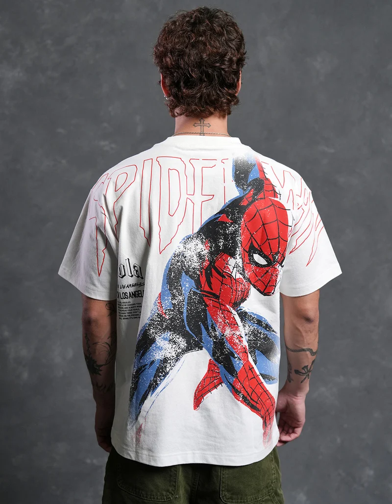 CVLA x Marvel Spider-Man Web Slinger Mens Boxy Tee