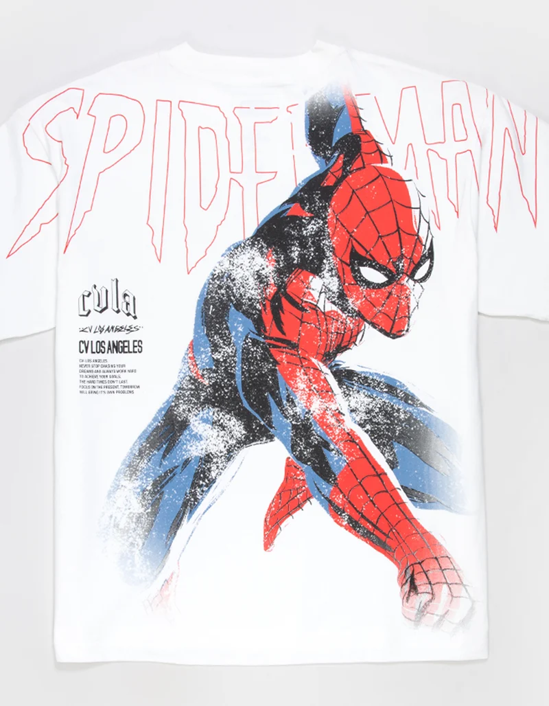 CVLA x Marvel Spider-Man Web Slinger Mens Boxy Tee