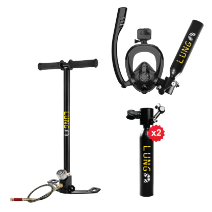 Lung T-500 + Hand Pump + Sub-Mask