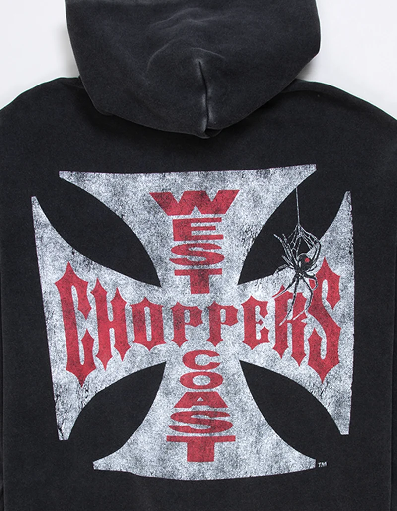 WEST COAST CHOPPERS Crawler Mens Zip-Up Hoodie