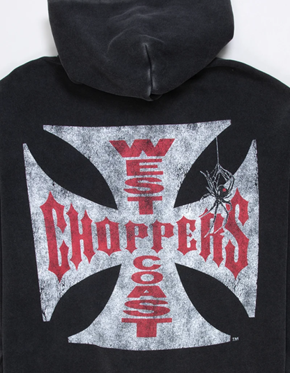 WEST COAST CHOPPERS Crawler Mens Zip-Up Hoodie
