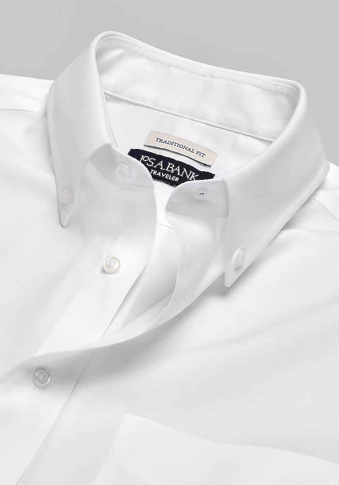 Traveler® Collection Traditional Fit Dress Shirt