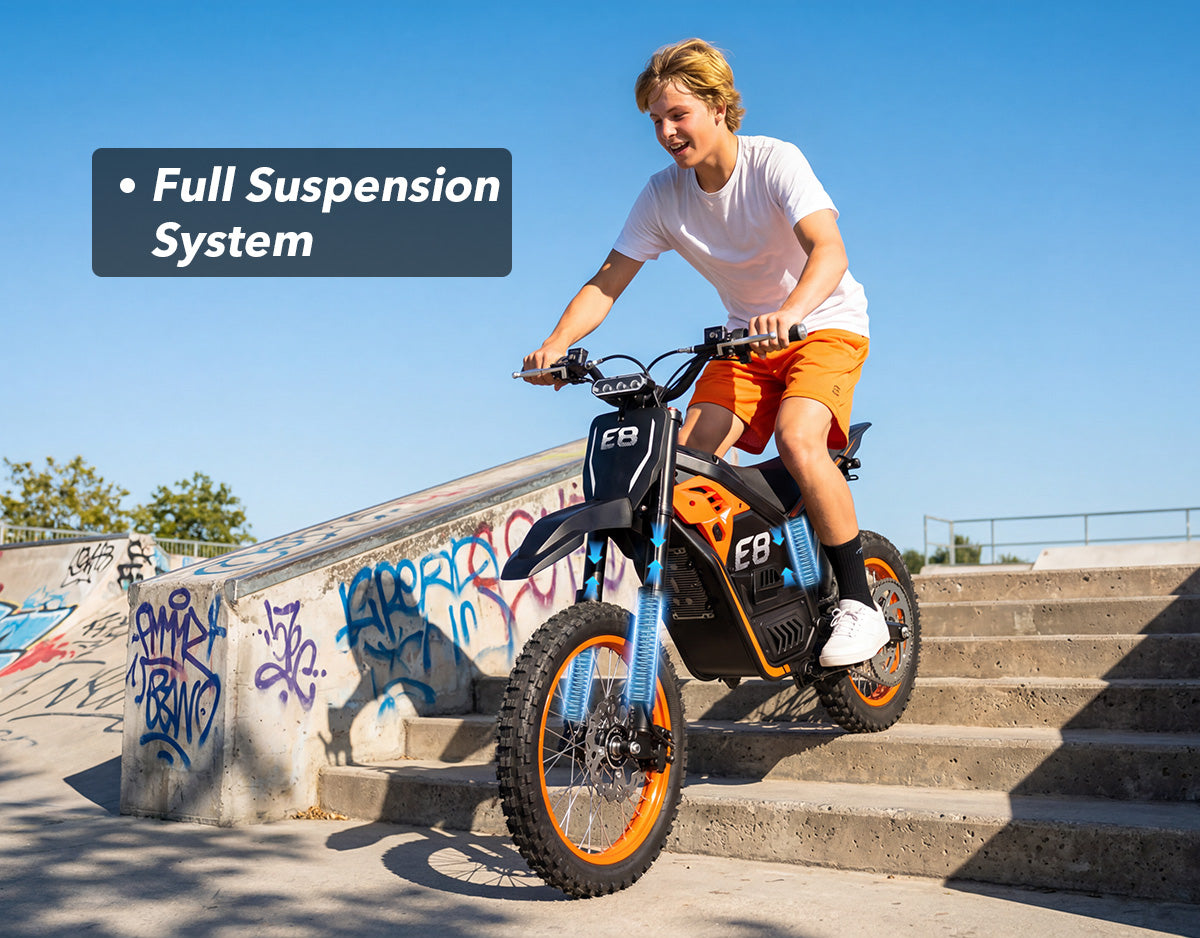 Vela E8 Electric Dirt Bike for Teens & Adults