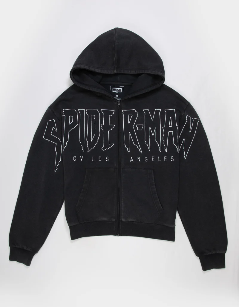 CVLA x Marvel Spider-Man Sigil Mens Zip-Up Hoodie
