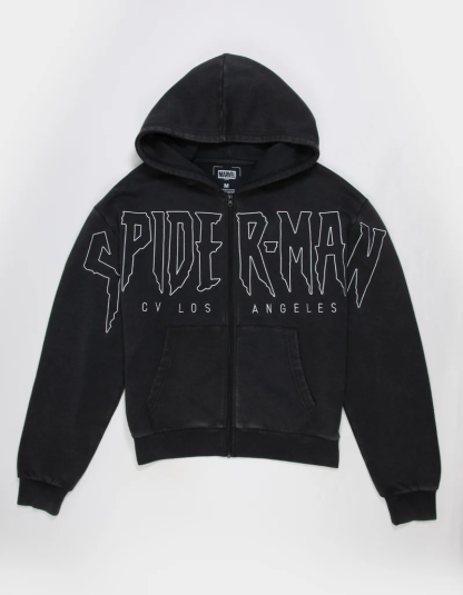 CVLA x Marvel Spider-Man Sigil Mens Zip-Up Hoodie
