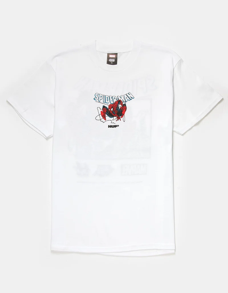 HUF x Marvel Spider-Man Webcrawl Mens Tee