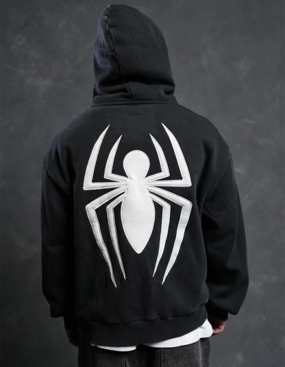 CVLA x Marvel Spider-Man Sigil Mens Zip-Up Hoodie