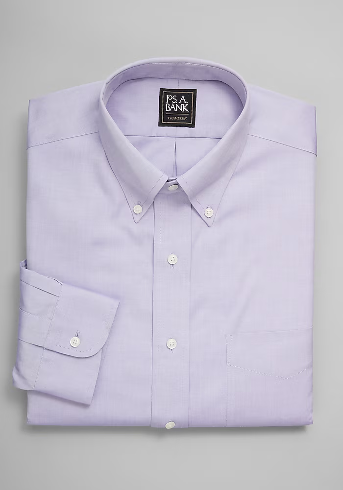Traveler® Collection Traditional Fit Dress Shirt