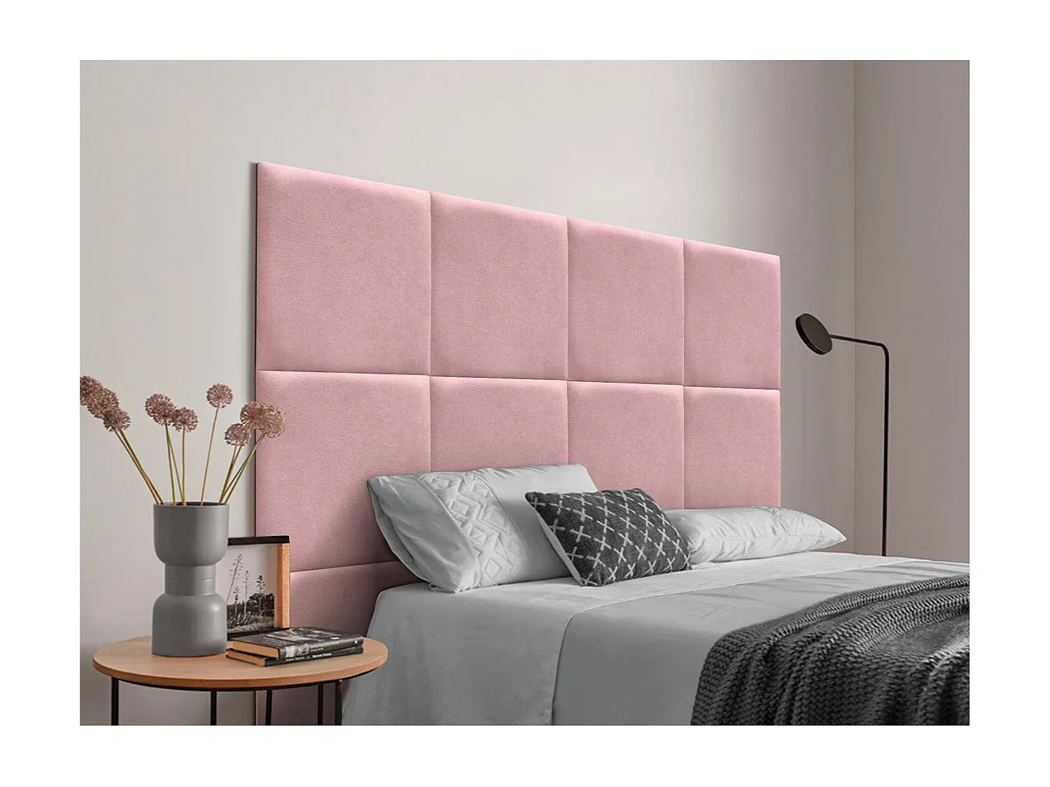 Schlafzimmer,Bettkopfteil und Bettüberbau,Bettkopfteil-livilume