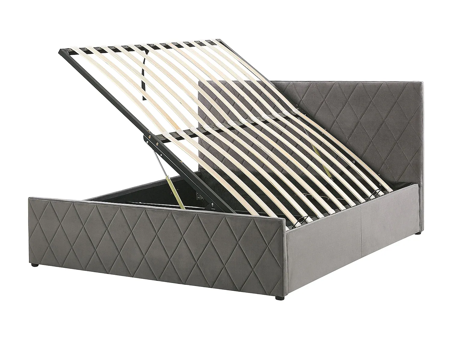 Schlafzimmer,Bereich Bett,Bett mit Bettkasten-livilume