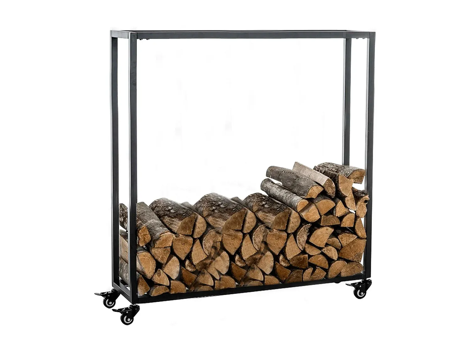 Wohnzimmer und Flur,Bereich Flurmöbel und Ordnungshelfer,Holzscheitablage-livilume