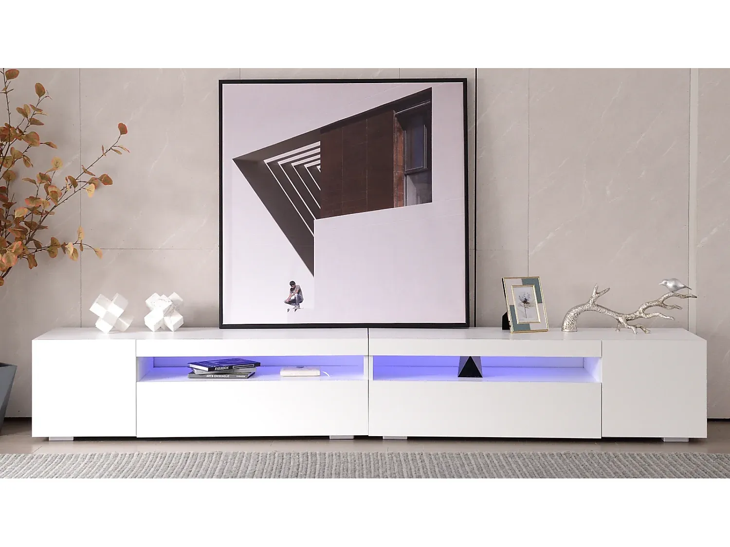 Wohnzimmer und Flur,Wohnzimmermöbel,TV-Board-livilume