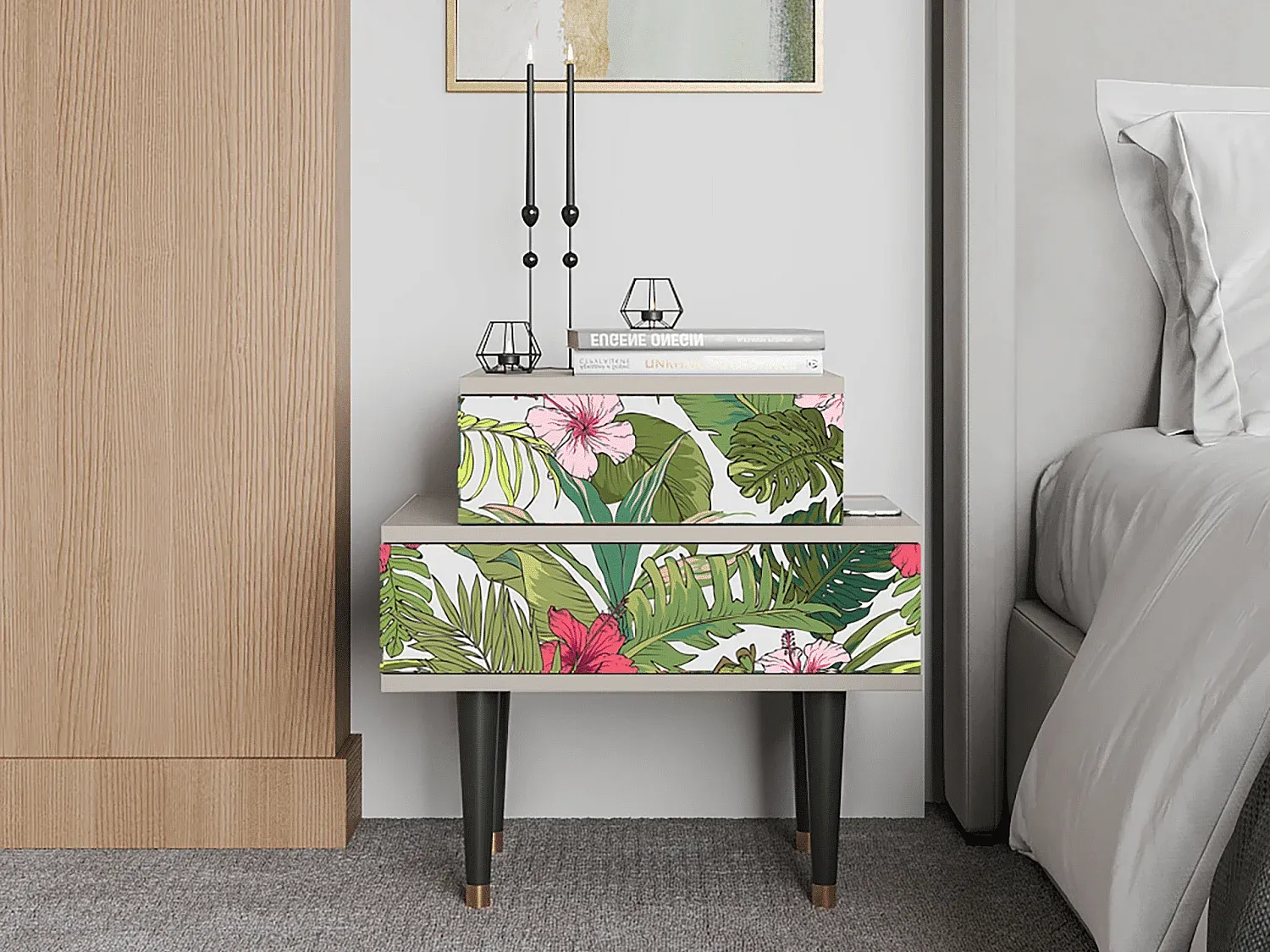 Schlafzimmer,Schlafzimmermöbel,Nachttisch-livilume