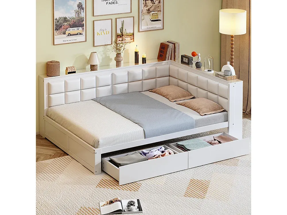 Schlafzimmer,Bereich Bett,Sofabett-livilume