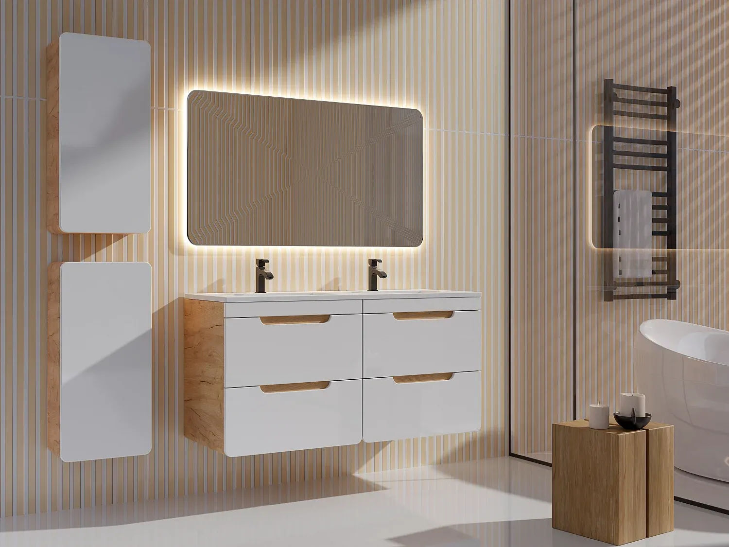 Badezimmer,Bereich Badezimmermöbel,Badezimmer-Set-livilume
