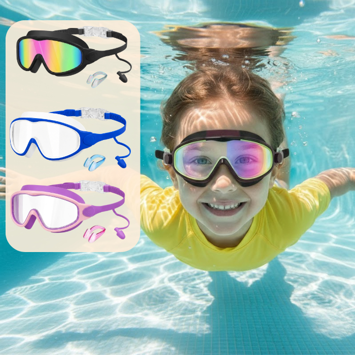 🌞70% OFF Today - SplashyEyes™ Swim Goggles – No Hair Pull, No Raccoon Eyes🥽