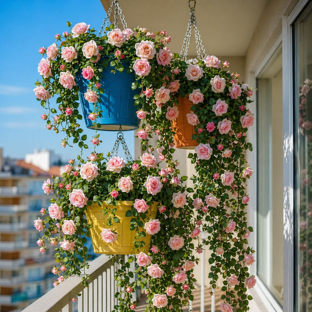 [Copy]1 Pack - 7 Bundles · 21 Flowers🔥 UV-Resistant Artificial Flowers for Outdoor Decoration