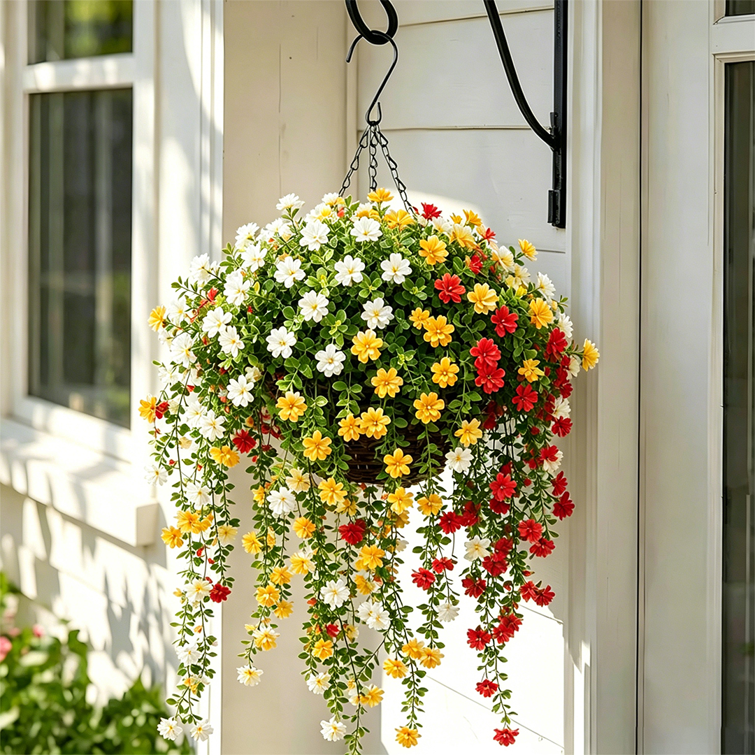 ✨80% OFF Today!🌞 UV-Resistant Eucalyptus Hanging Flowers - Make Your Porch Bloom Instantly🌸