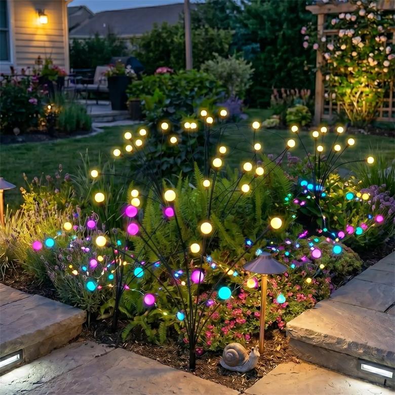 🔥Last Day Sale-60% Off -Outdoor Solar Firefly Garden Light✨