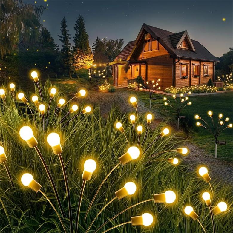 🔥Last Day Sale-60% Off -Outdoor Solar Firefly Garden Light✨