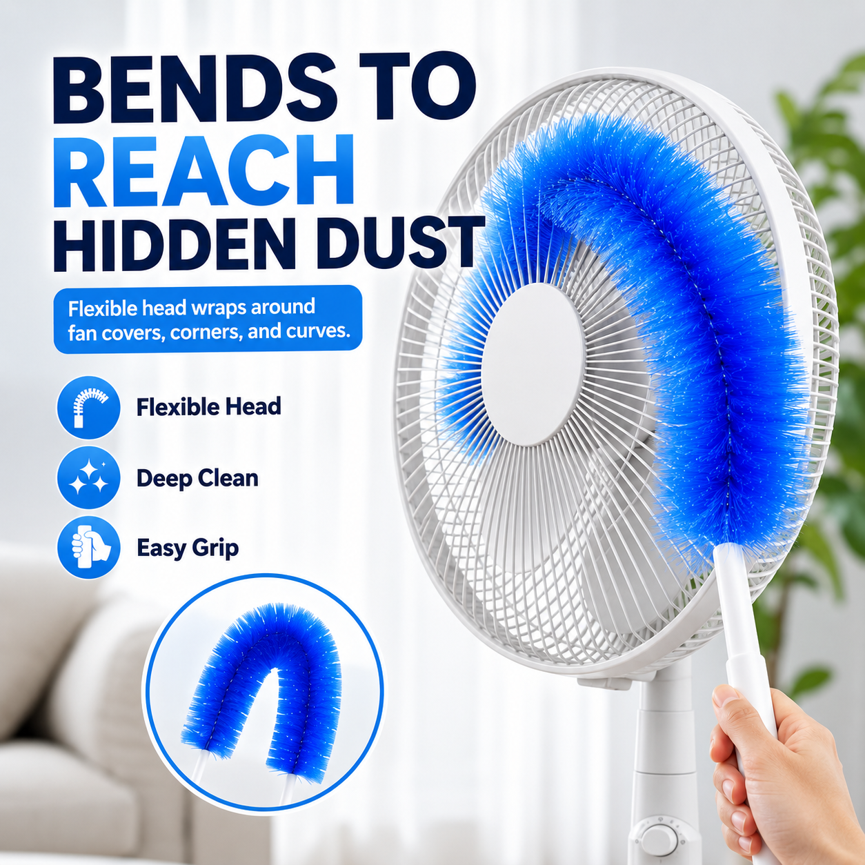 🔥70% OFF-The Ultimate Bendable Microfiber Dust Remover