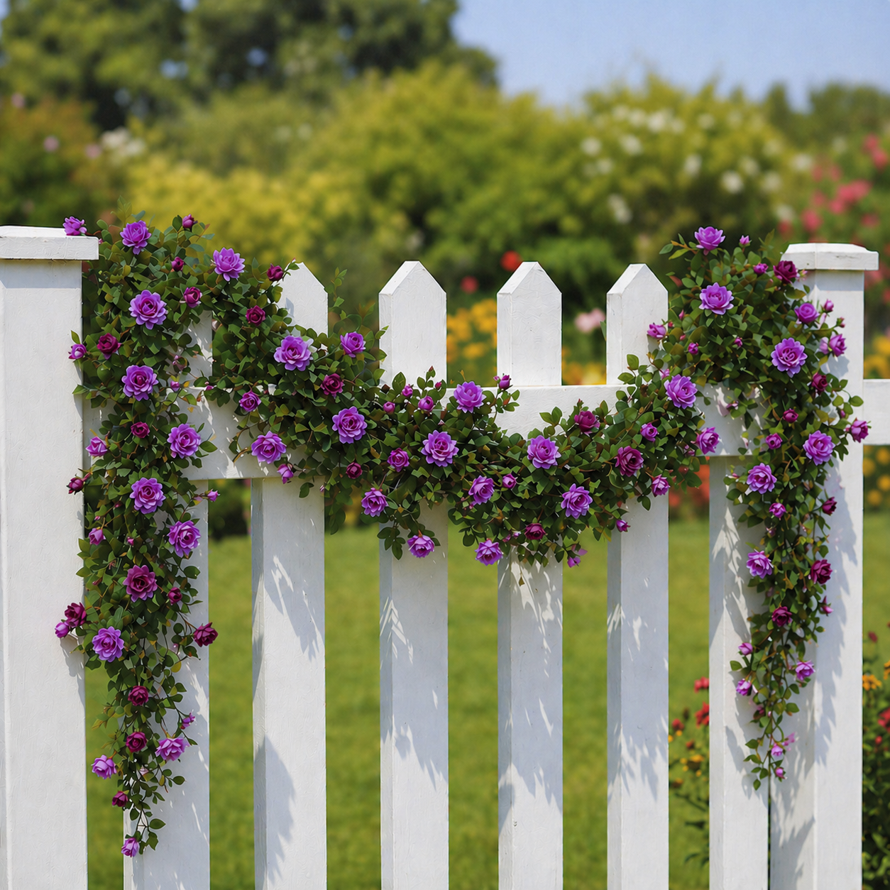 [Copy]1 Pack - 7 Bundles · 21 Flowers🔥 UV-Resistant Artificial Flowers for Outdoor Decoration