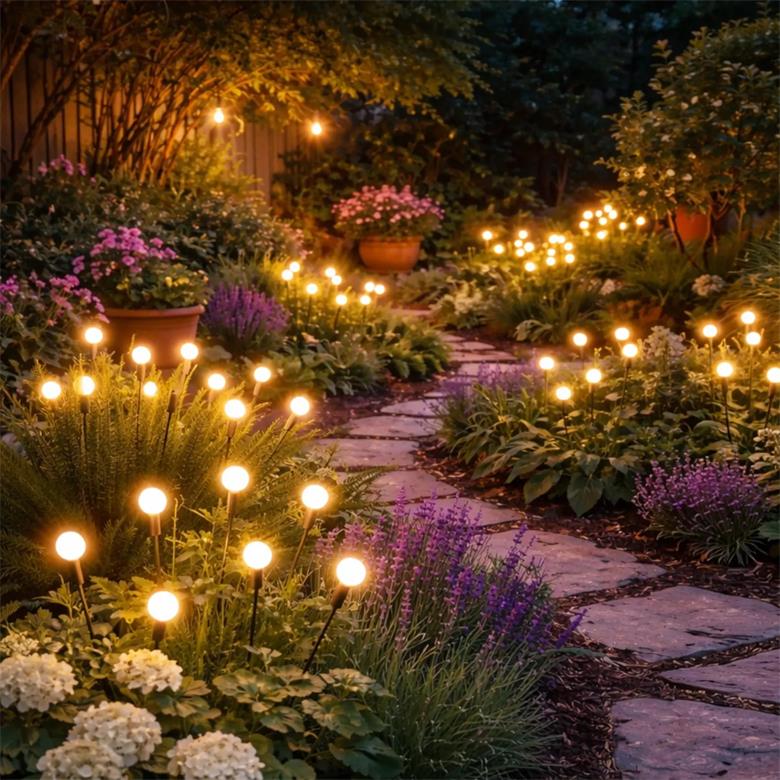 🔥Last Day Sale-60% Off -Outdoor Solar Firefly Garden Light✨