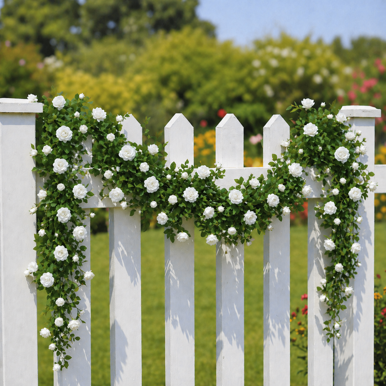 [Copy]1 Pack - 7 Bundles · 21 Flowers🔥 UV-Resistant Artificial Flowers for Outdoor Decoration